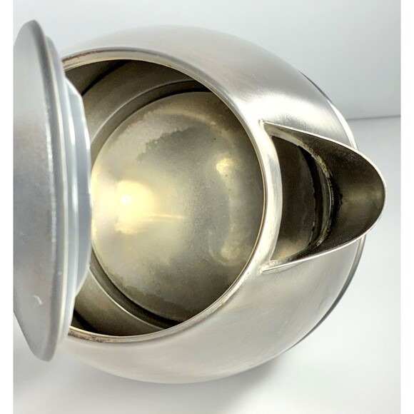 Toastess DLJK-459 Silver 1.8 qts Cordless Electric Kettle with Power Base Tested - Picture 9 of 11